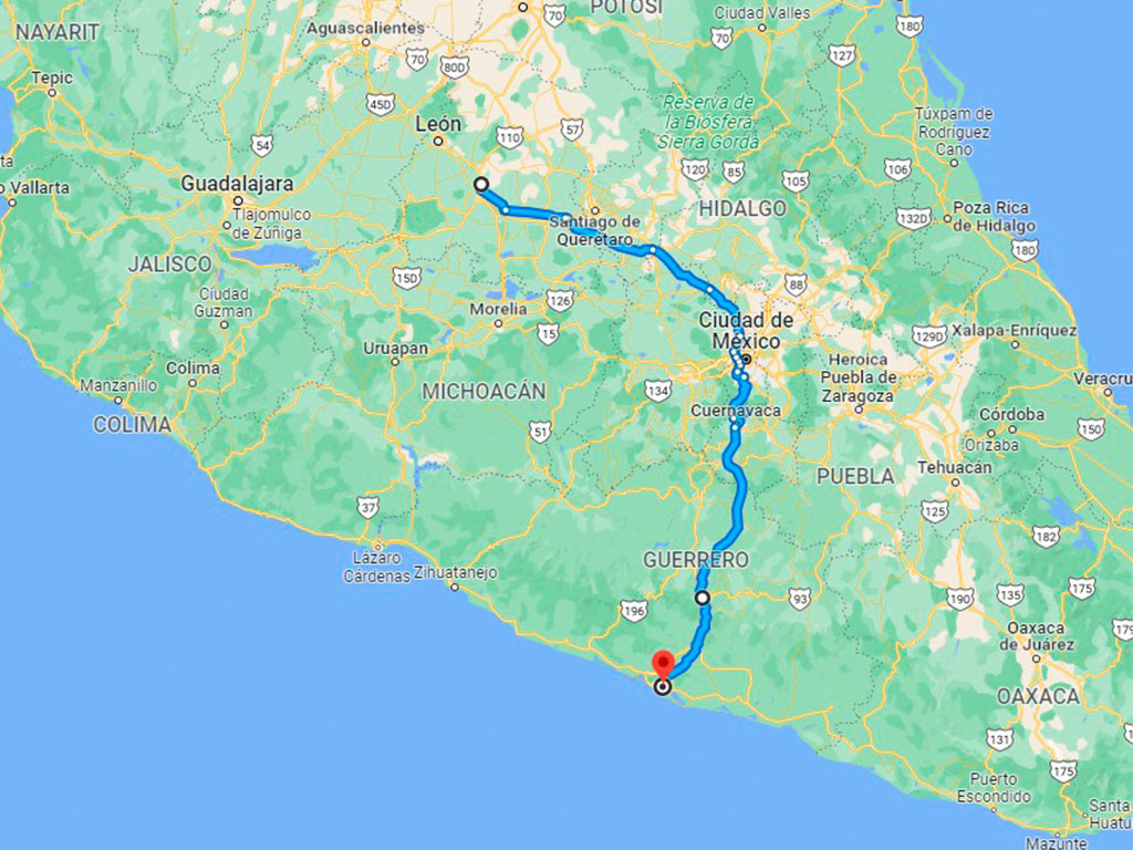 ruta acapulco